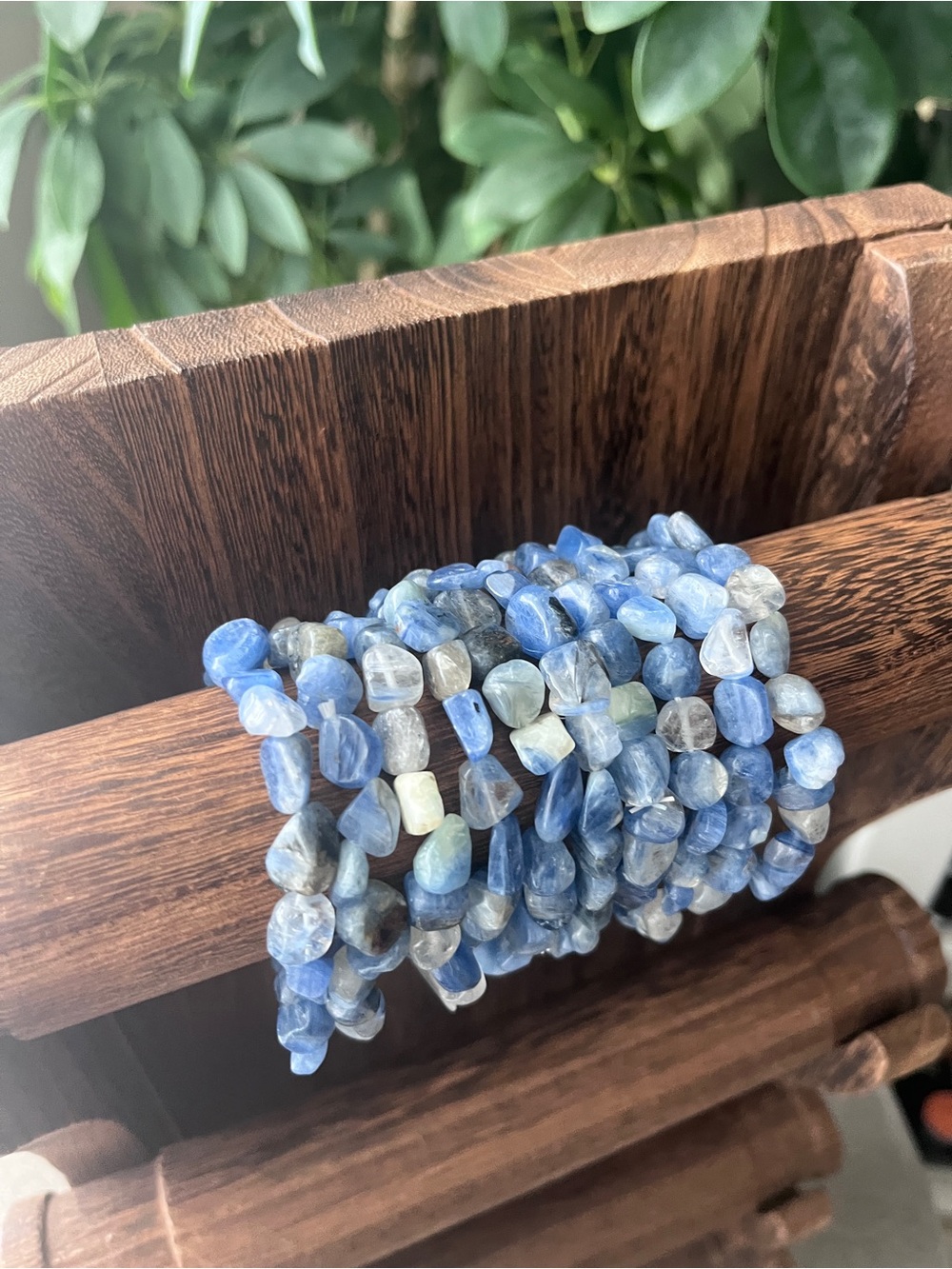 Blue Kyanite Tumble Bracelet